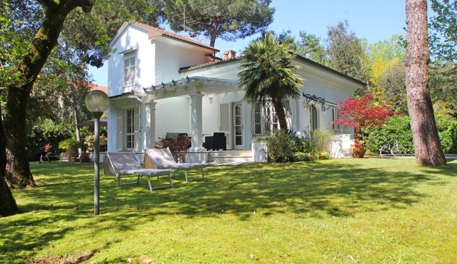Beautiful private villa with A/C, WIFI, TV, veranda and pets allowed, close to Forte Dei Marmi