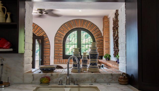 Beautiful private home in Puerto Vallartas fishing village of Boca De Tomatlan