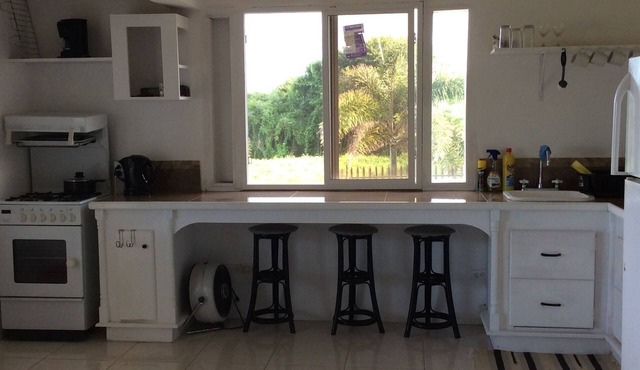 Beautiful, spacious two bedroom apartment with lovely gardens and awesome views.