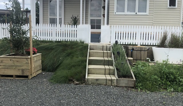 Beautiful Tiny House with communal water hole.