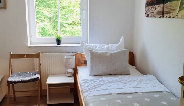Beautiful vacation apartment with Baltic Sea view and balcony for 6 people