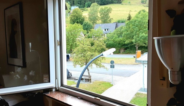 Beautiful vacation home with a great view over the village, near Winterberg