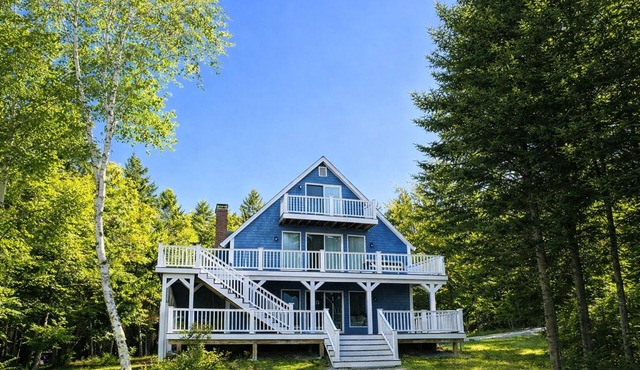 Beautiful waterfront home, multiple decks, expansive views, private dock, large yard, and more!