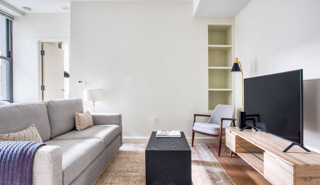 Beauty in Back Bay, 1BR w/Gym, close to the Common by Blueground