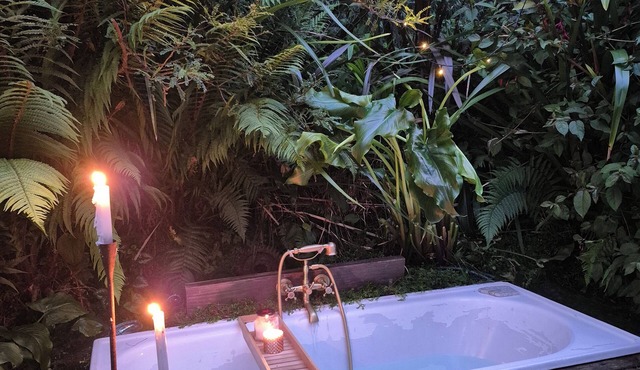 Bed and Breakfast with outdoor bath. Close to wildlife, walks and beaches.