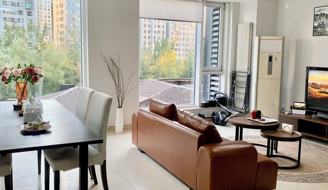 Beijing CBD area duplex apartment
