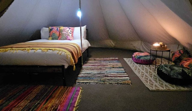 Bell Tent with Country View