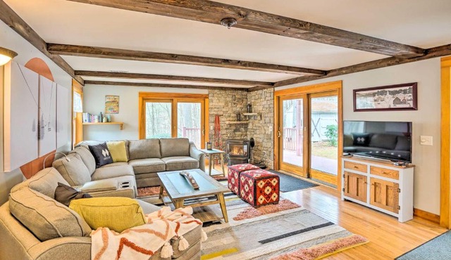 Berkshires Getaway < 1 Mi Skiing & Hiking!