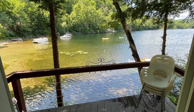 Berta's Lake Front Cottage on Winona Lake!