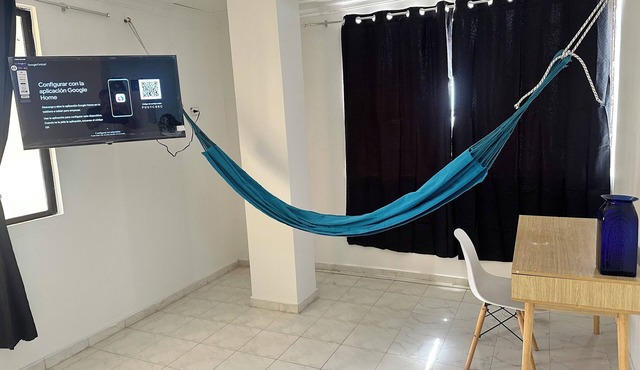 Best location Charming 2-bedroom apartment with WiFi, AC in peaceful Montería