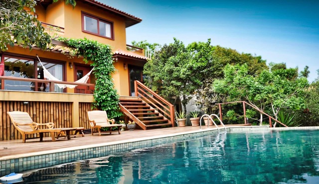 Best Ocean View, Beach Vacation House Rental Holiday Home Buzios Brazil