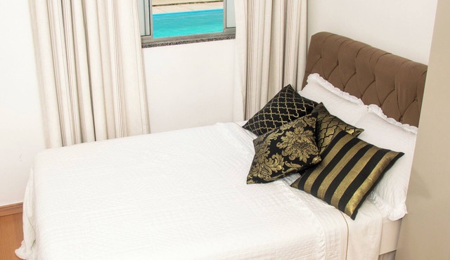 Beth's accommodation with a solar-heated pool