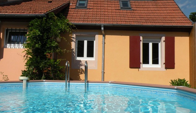 Between Colmar and Grand Ballon Townhouse with garden and double garage