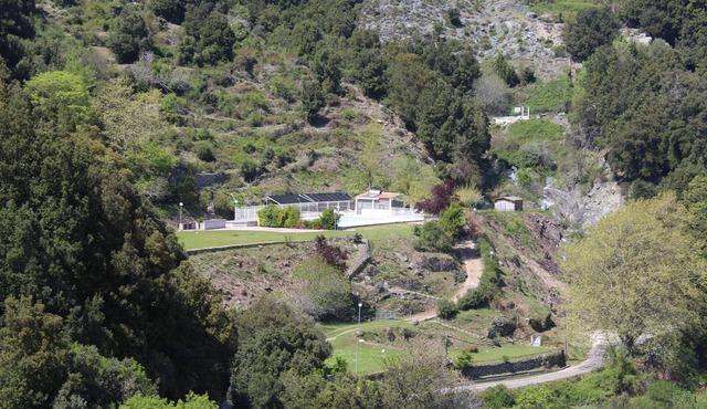 Between Ile Rousse and Corte village house with swimming pool