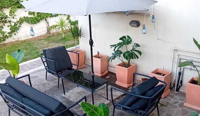 BIBI HOUSE surrounded by greenery