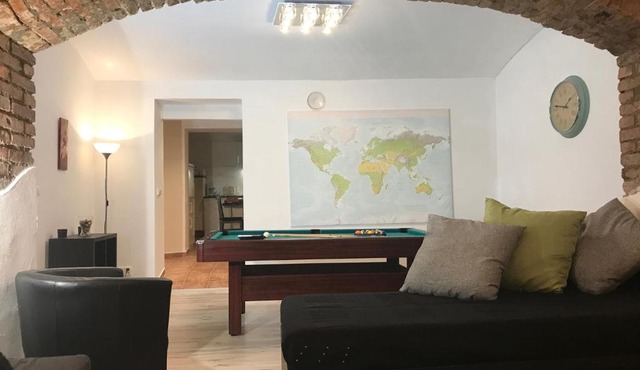 Big Homebase with Billardtable
