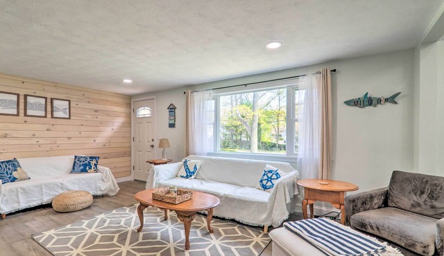 Bike to Beach: Centerville Home w/Deck!