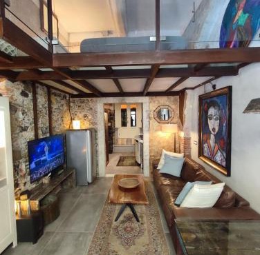 Bilocale stile loft centro storico