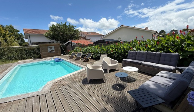 Biscarrosse: 5-bedroom house with private pool