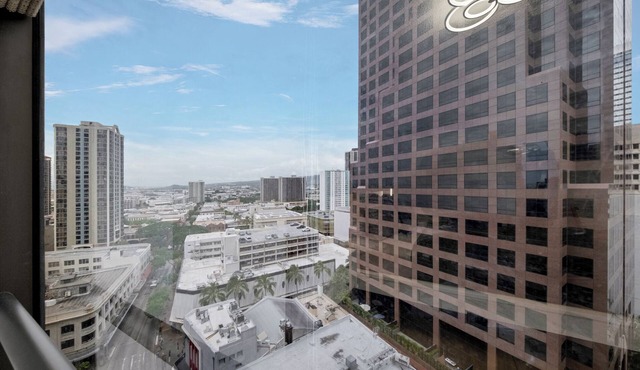 Bishop Suites @ Executive Centre, Downtown Honolulu, Mountain View Suite #1612