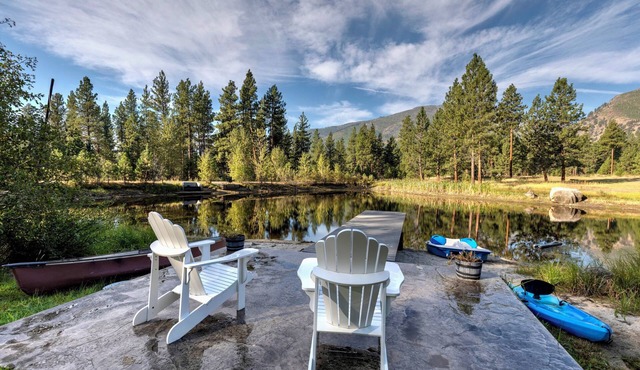 Bitterroot’s Best Views & Outdoor Adventures on Mill Creek 22 Acre Luxury Ranch