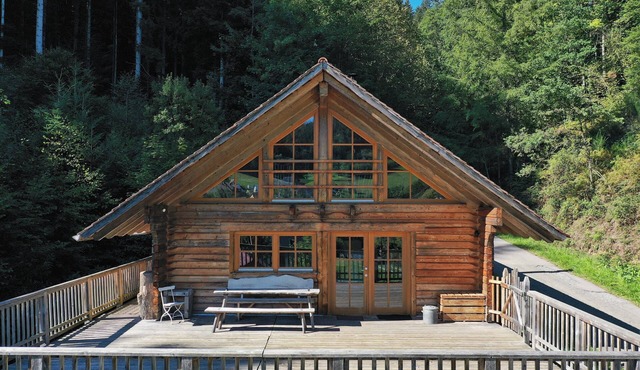 Black Forest log cabin *16pers *sauna *terrace *nature *JGA *friends *family