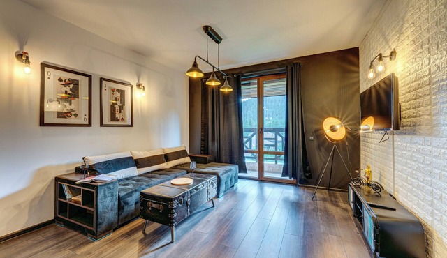 BlackBox Studio Charming 1-bedroom apartment in enchanting Pamporovo with WiFi