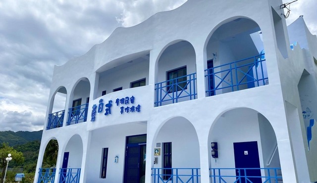Blue and White Holiday B&B