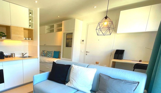 Blue Cocoon Studio 27m2 Proche Centre Ville