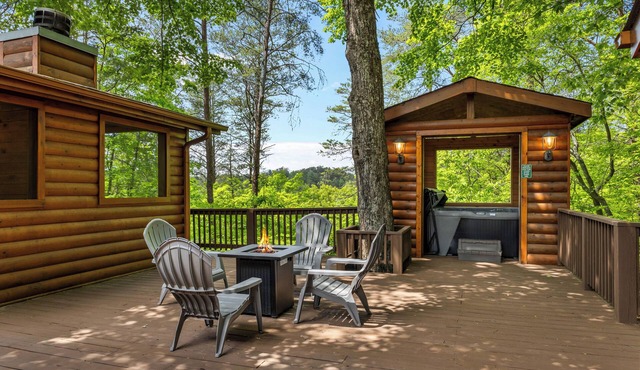 Blue Ridge Cabin with Hot Tub. Pet Friendly. Amazing Views, and 2 Fireplaces!