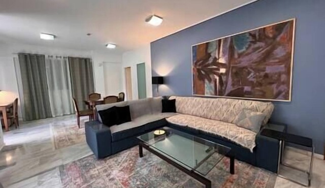 Blue Spacious Flat wt Parking nr Marousi Hospitals