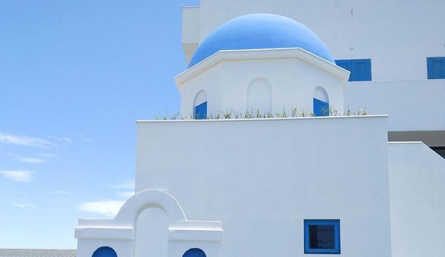 Blue White