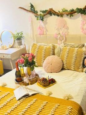 Boho chic, fresh, modern apartment