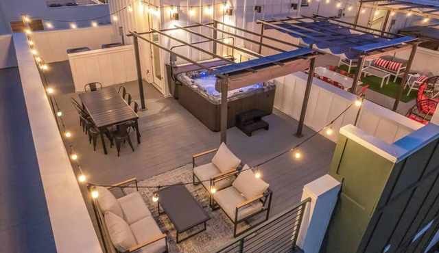 Boho Chic/private rooftop oasis