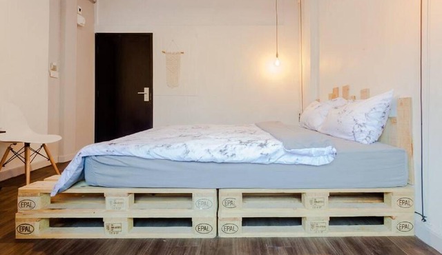 Boho Double Room with private bathroom