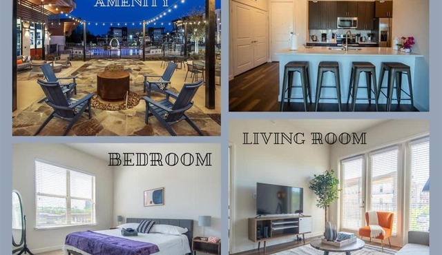 Boulevard Stays Nature Escape 2BR Suite Gym Pool Parking