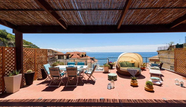Boutique Penthouse, Sea View, Close to Beach by AMALFIVACATION.IT