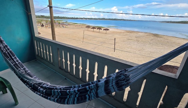 Apartment on the edge of Lagoa do Paraíso and 200m from the main avenue in Jijoca