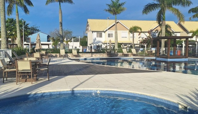 HOUSE with Comfort, Leisure and Security - Resort Condominium in Florianópolis-SC.