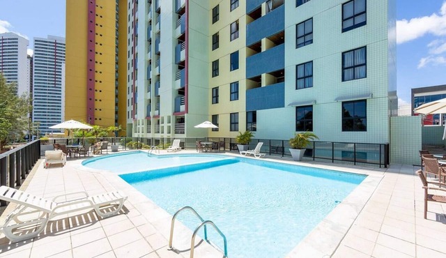 BR Paradise Flat 1706 - NBI - Vista x Mar Ponta Negra