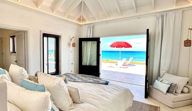 Brand New Beachfront 2-bedroom villa at Cades Bay, Chrishi Beach Club, Nevis