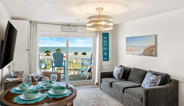 Breakers 324 Oceanfront Condo Hilton Head Coligny Beach, Direct Beach Access