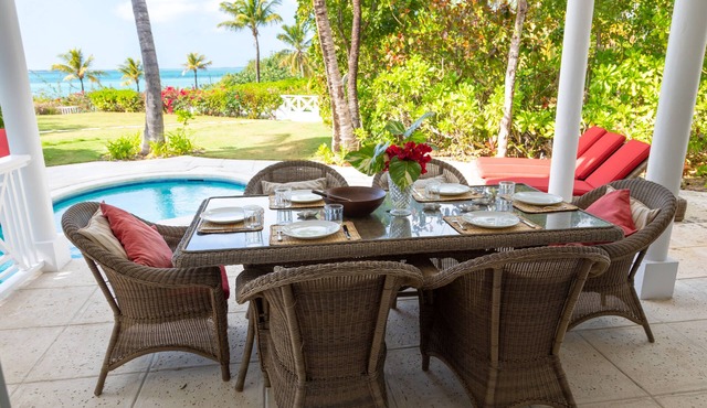 BREATHTAKING : on water front with panoramic views + pool + dock