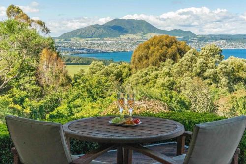 Breathtaking views of Lake Taupo