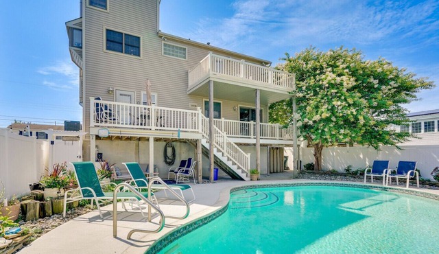 Brigantine Golf View Retreat w Pool & Game Room