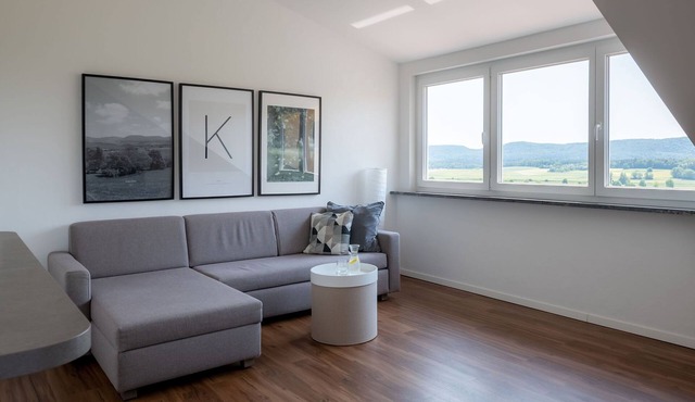 Bright 2-room vacation apartment with patio, 58m², for 2 to max. 4 people