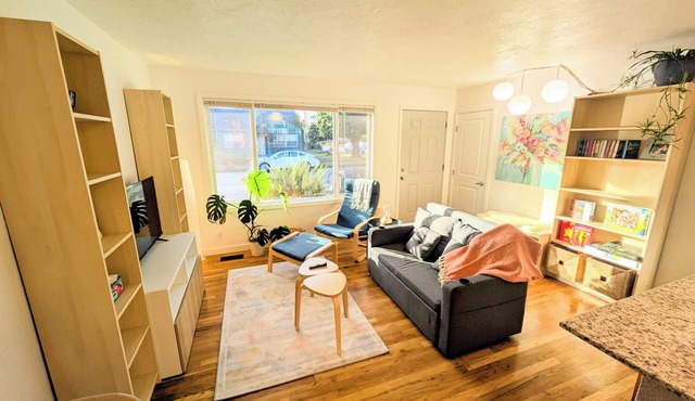 Bright 2BR, Cal King Bed, 15 Min walk to OSU