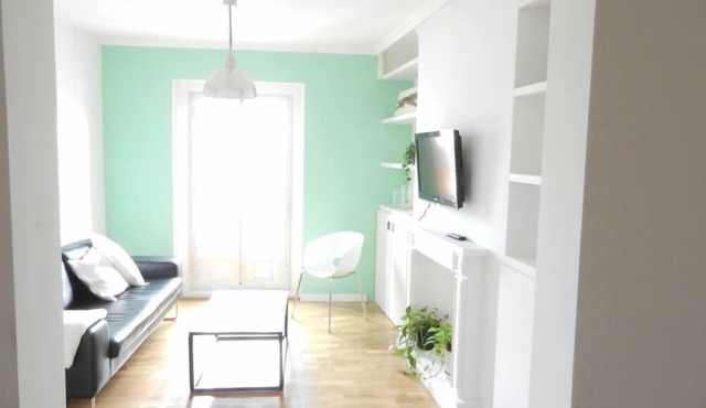 Bright and airy 2 bedroom apartment downtown Madrid