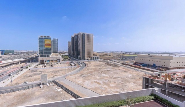 Bright and Airy Studio Apartment at Azizi Aura in Jebel Ali!
