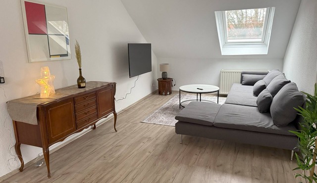 Bright and charming top floor apartment in a top location